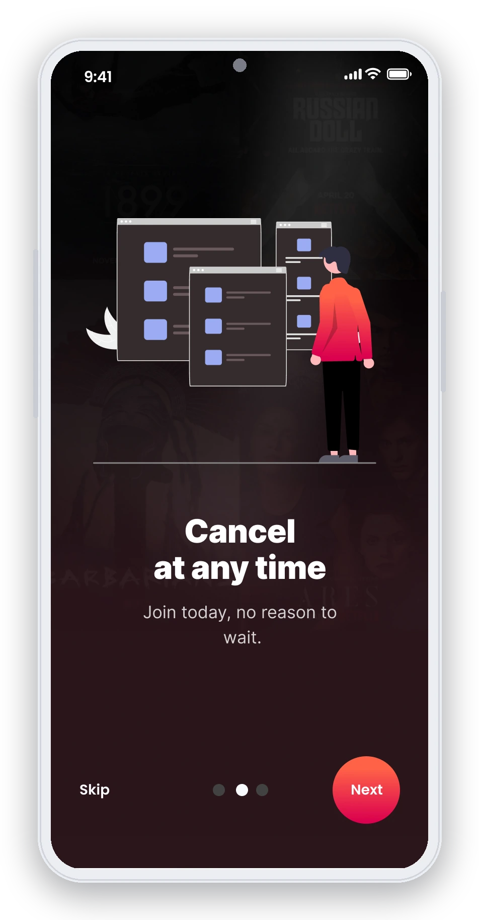 OTT app screen 22