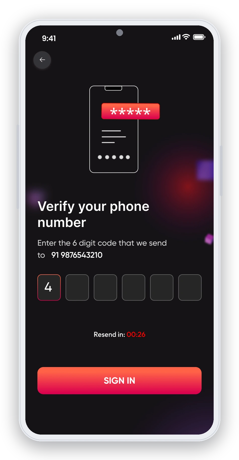 OTT app screen 24