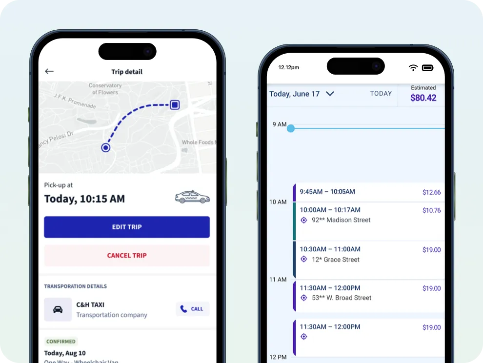 Rideshare dispatcher console