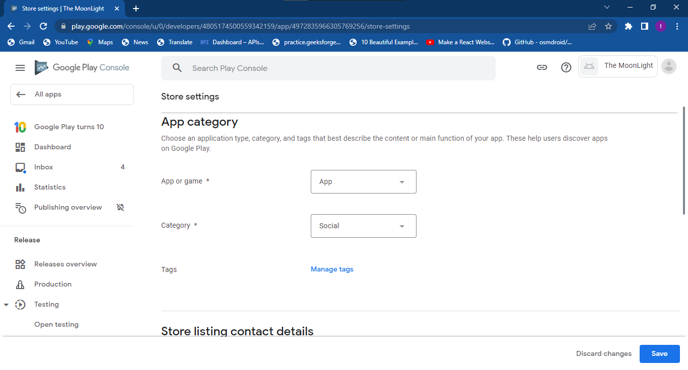 App Category