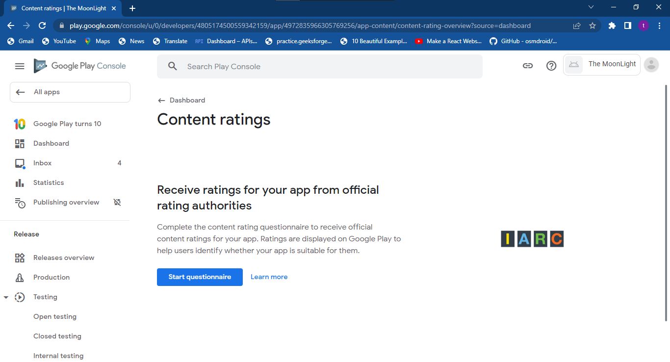 Content Ratings