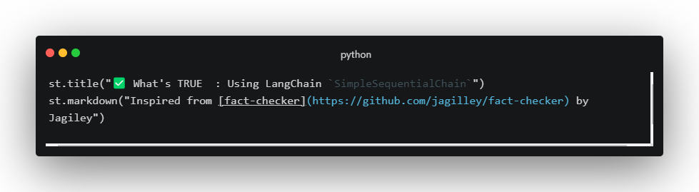 configuring AI app
