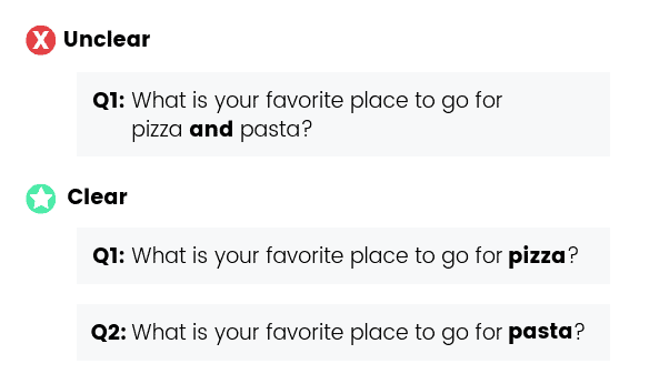 improve survey quality with single question