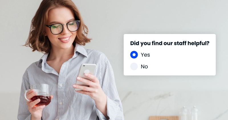 improve survey quality with yes-no-questions